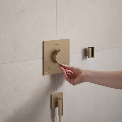 Държач за душ Hansgrohe Porter Fine бронз перiat