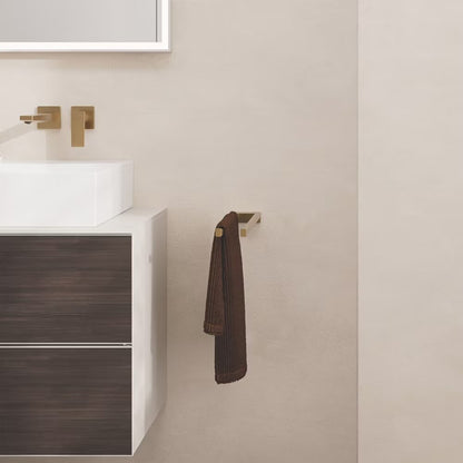 Двоен държач за хавлии Hansgrohe AddStoris 45 cm бронз перiat