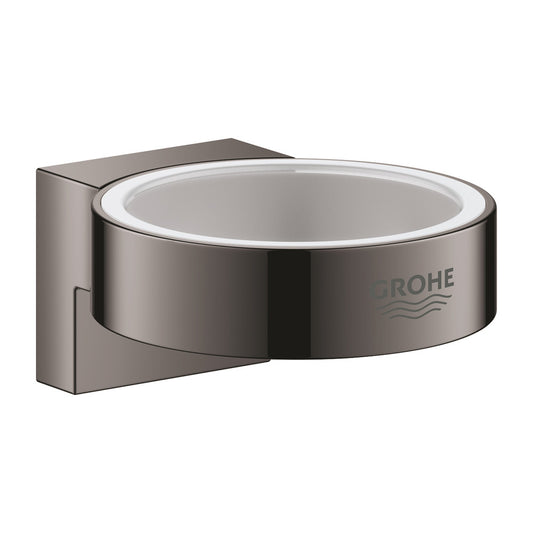 Grohe Selection Support for Glass or Soap Dispenser Anthracite Glossy Hard Graphite