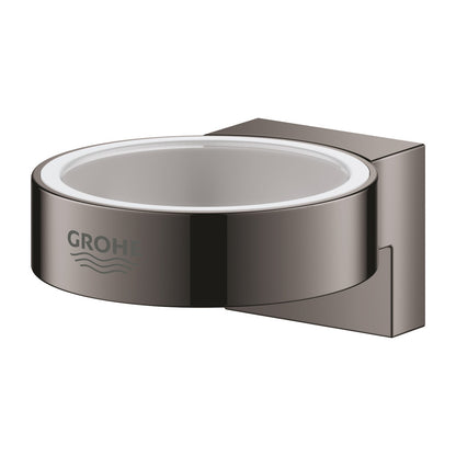 Grohe Selection Support for Glass or Soap Dispenser Anthracite Glossy Hard Graphite