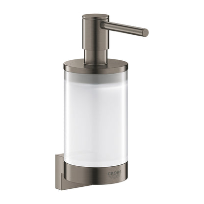 Стойка Grohe Selection за чаша или дозатор за сапун антрацит перлен Hard Graphite