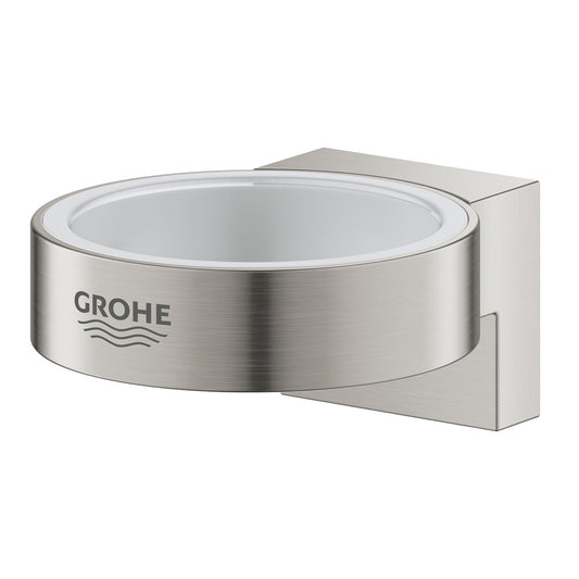 Grohe Selection Support for Glass or Soap Dispenser Brushed Chrome Supersteel