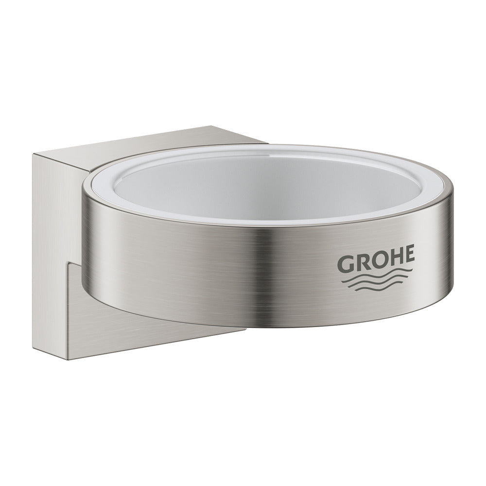 Grohe Selection Support for Glass or Soap Dispenser Brushed Chrome Supersteel