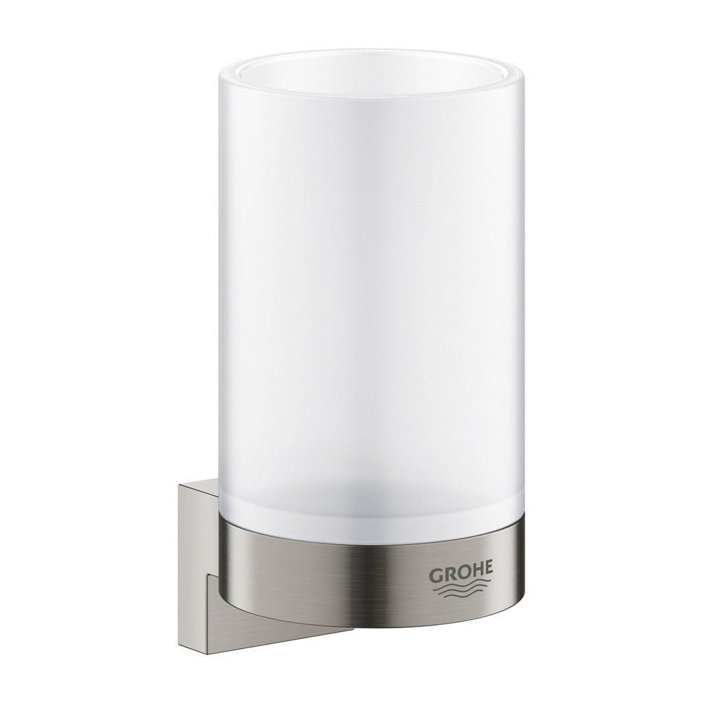 Grohe Selection Support for Glass or Soap Dispenser Brushed Chrome Supersteel