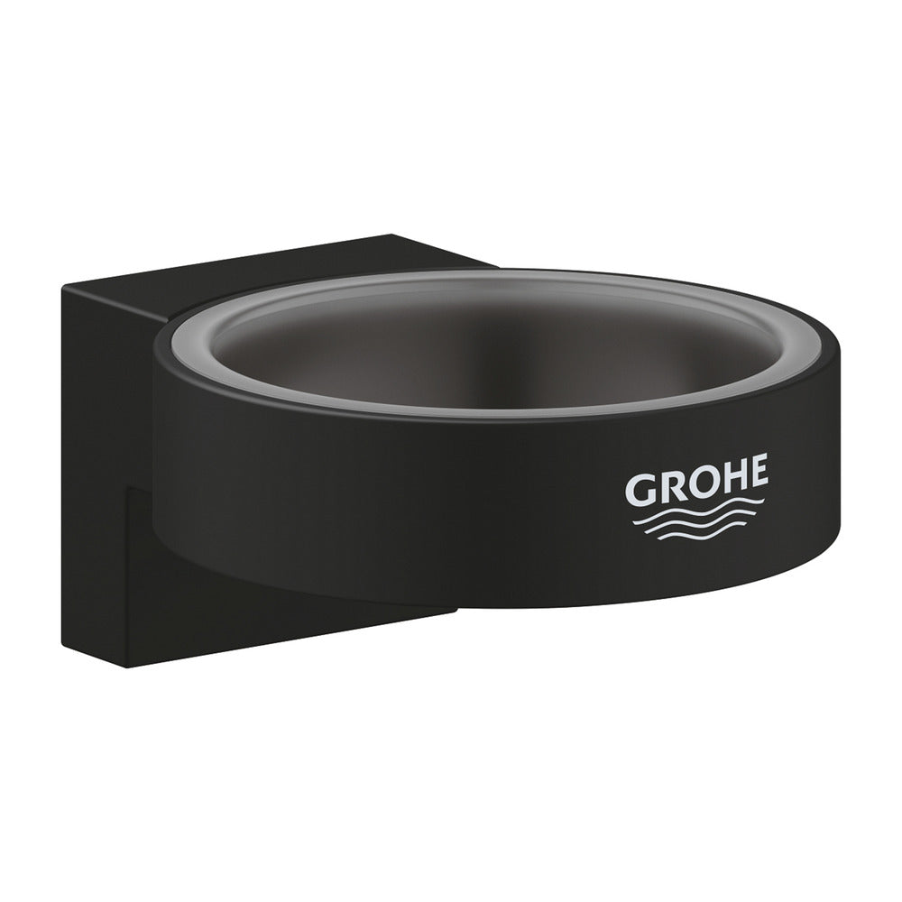 Grohe Selection Holder for Glass or Soap Dispenser Matte Black Phantom Black
