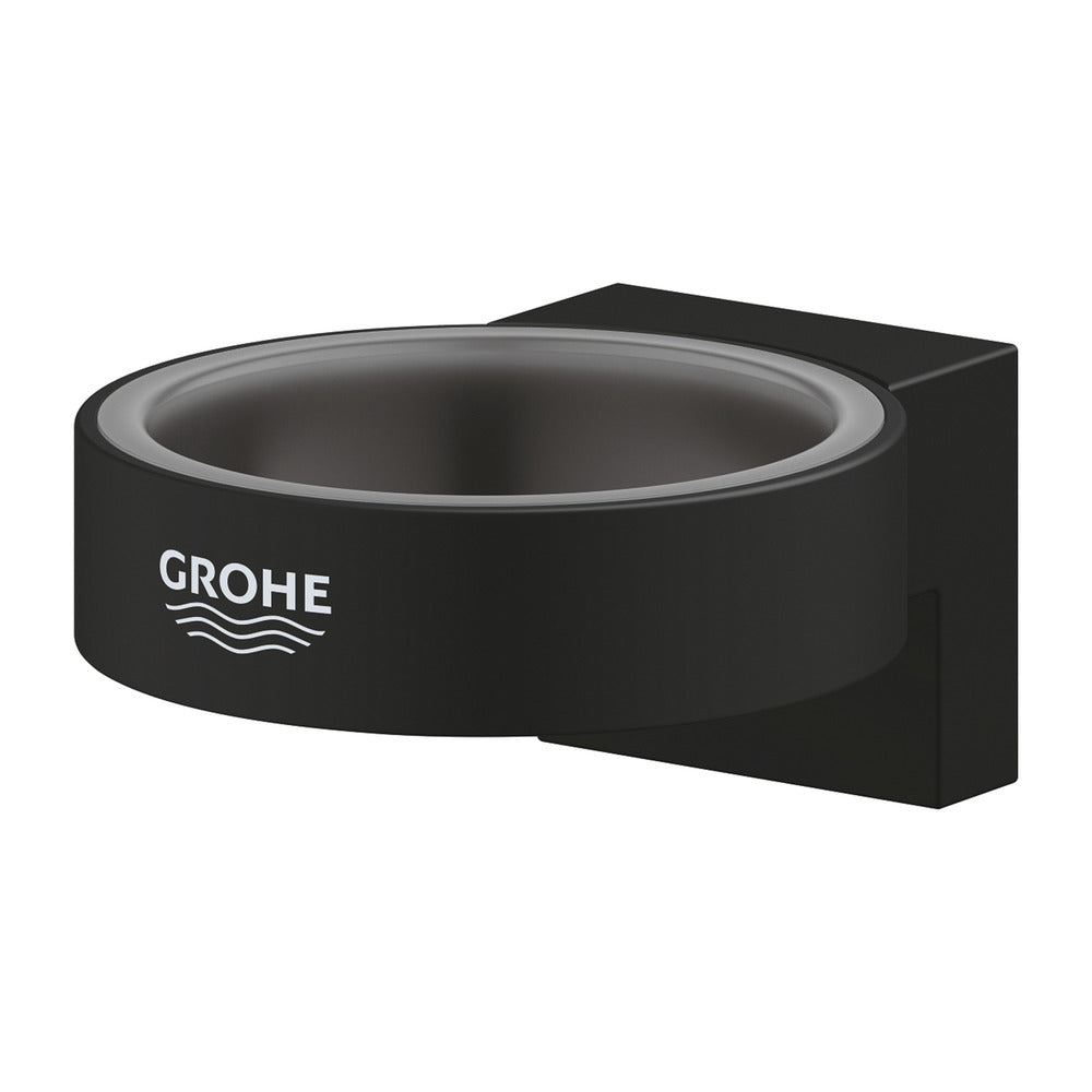 Grohe Selection Holder for Glass or Soap Dispenser Matte Black Phantom Black