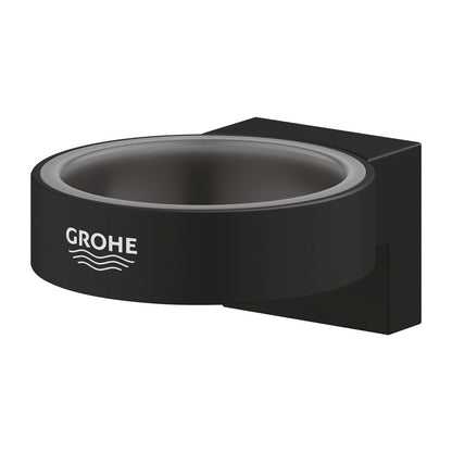 Grohe Selection Holder for Glass or Soap Dispenser Matte Black Phantom Black