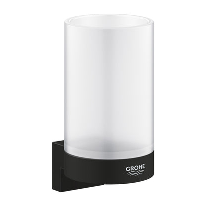 Grohe Selection Holder for Glass or Soap Dispenser Matte Black Phantom Black