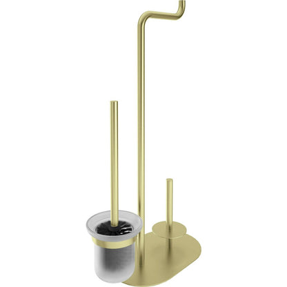 Deante Silia Brushed Gold Toilet Paper Holder with 3 Functions