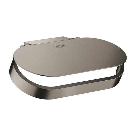 Grohe Selection Hard Graphite Toilet Paper Holder