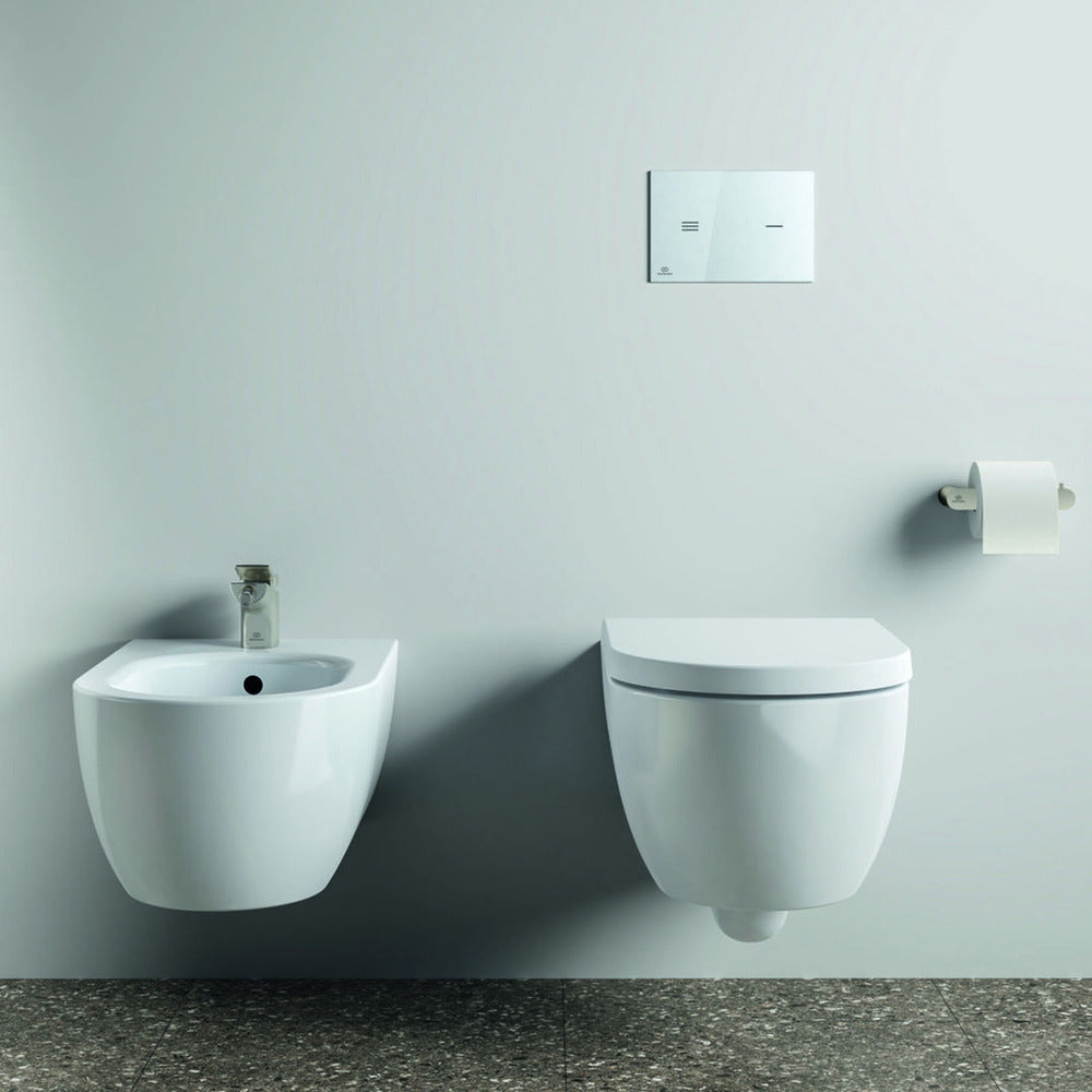 Държач за тоалетна хартия Ideal Standard Atelier Conca сребрист Silver Storm