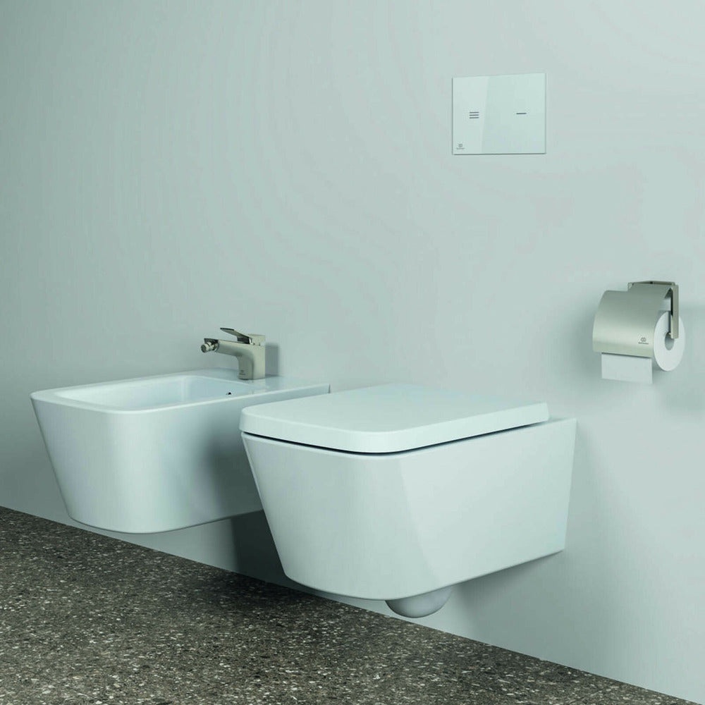 Държач за тоалетна хартия Ideal Standard Atelier Conca с защита сребристо Silver Storm