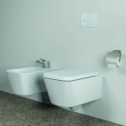Държач за тоалетна хартия Ideal Standard Atelier Conca с защита сребристо Silver Storm
