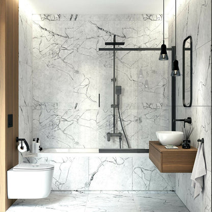 Deante Jasmin Black Toilet Paper Holder