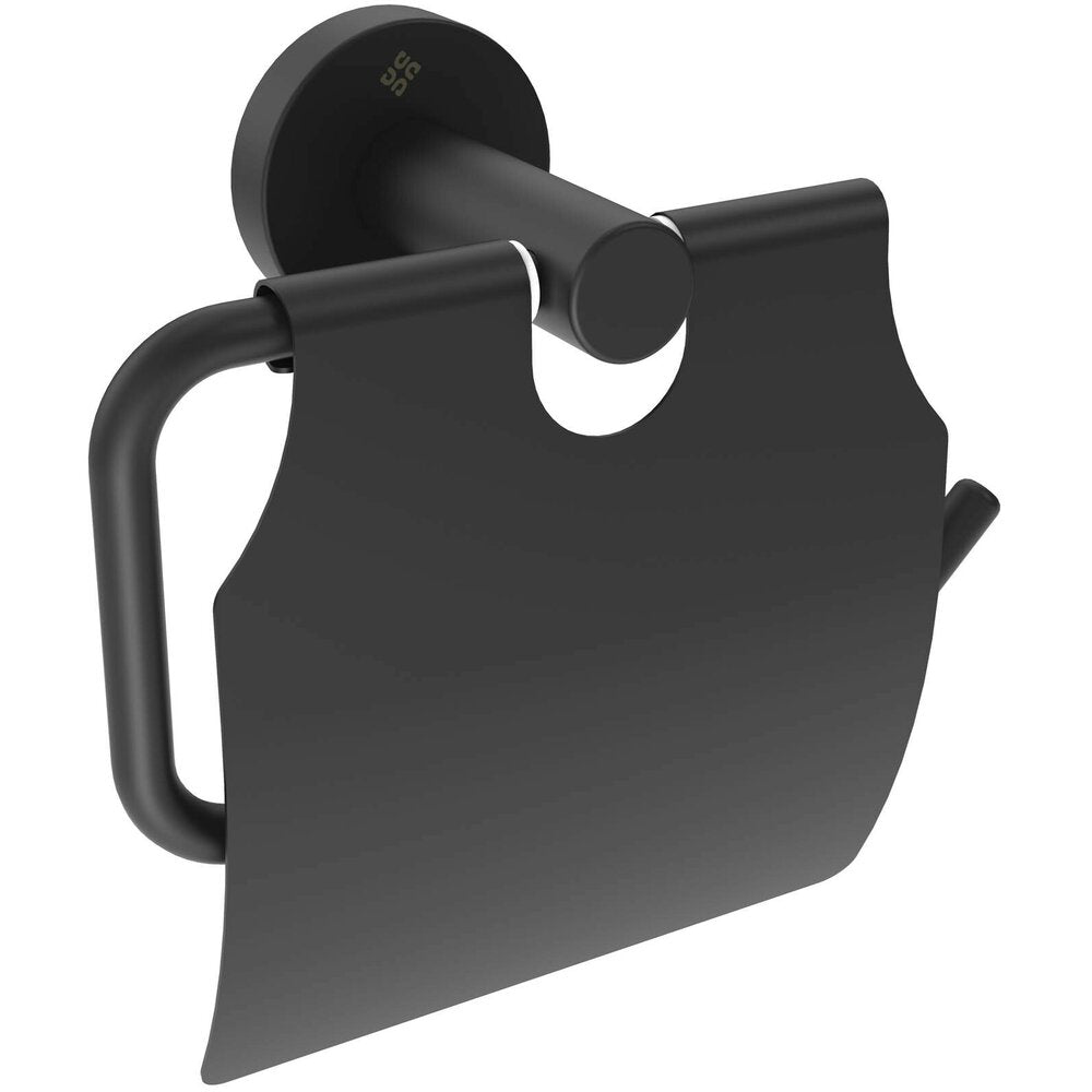 Deante Jasmin Black Toilet Paper Holder