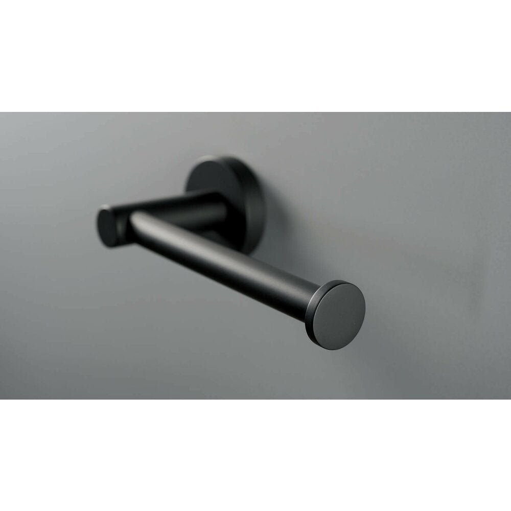 Deante Jasmin Black Toilet Paper Holder Without Cover