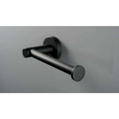 Deante Jasmin Black Toilet Paper Holder Without Cover