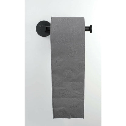 Deante Jasmin Black Toilet Paper Holder Without Cover