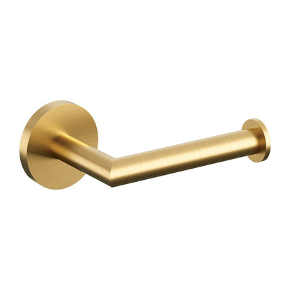 Omnires Modern Project Gold Brushed Toilet Paper Holder