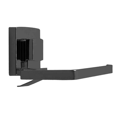 Mat Black Rea Toilet Paper Holder with No-Drill Installation