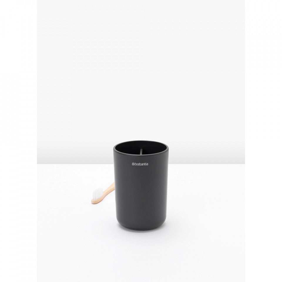 Държач за четка за зъби Brabantia, Тъмен сив 1003489