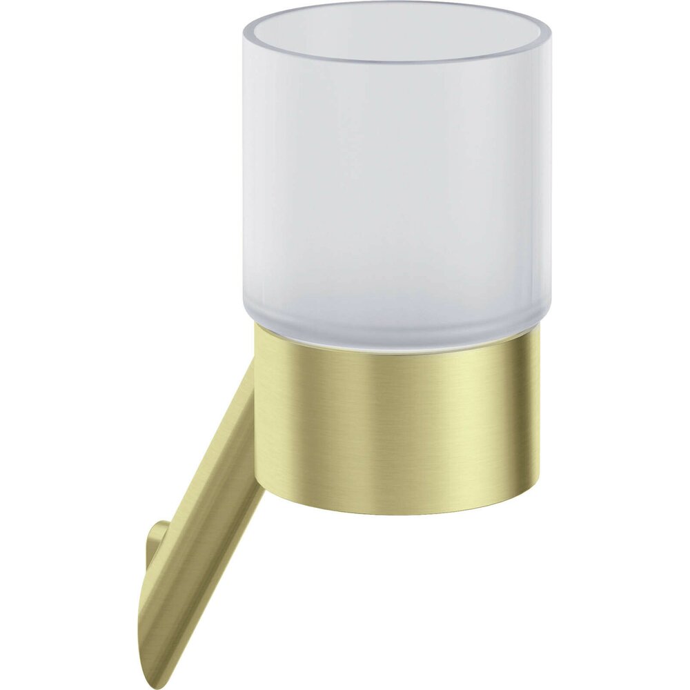 Deante Silia Brushed Gold Toothbrush Holder