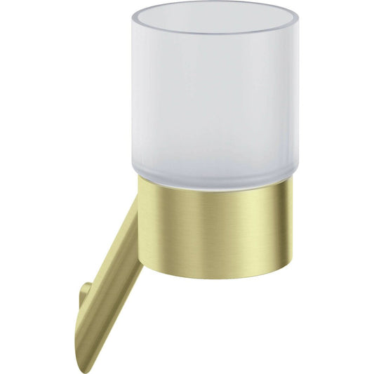 Deante Silia Brushed Gold Toothbrush Holder