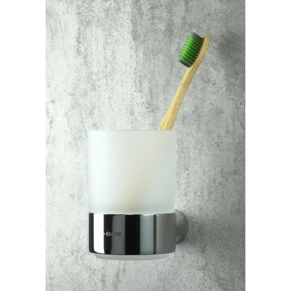 Toothbrush holder Deante Round chrome