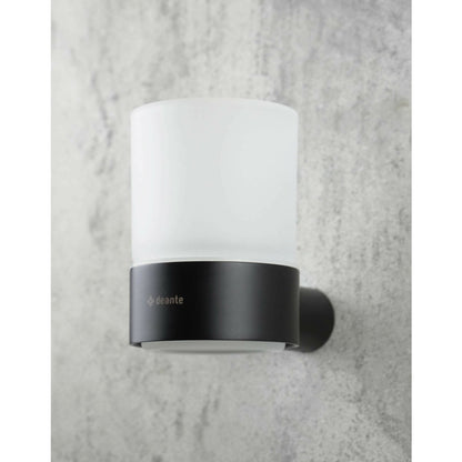 Toothbrush holder Deante Round black