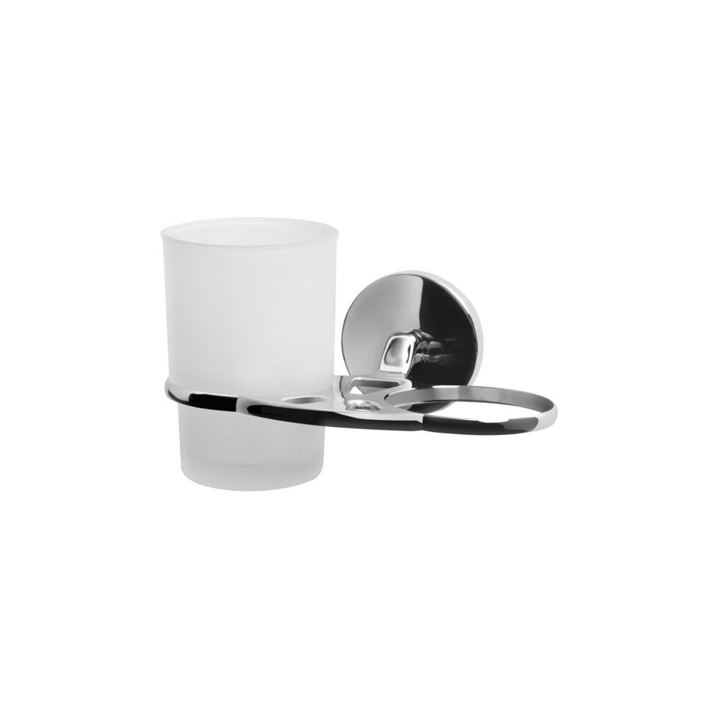 Bisk Chroma Double Satin Toothbrush Holder