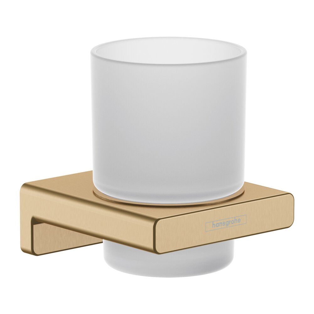 Hansgrohe AddStoris Toothbrush Holder Brushed Bronze
