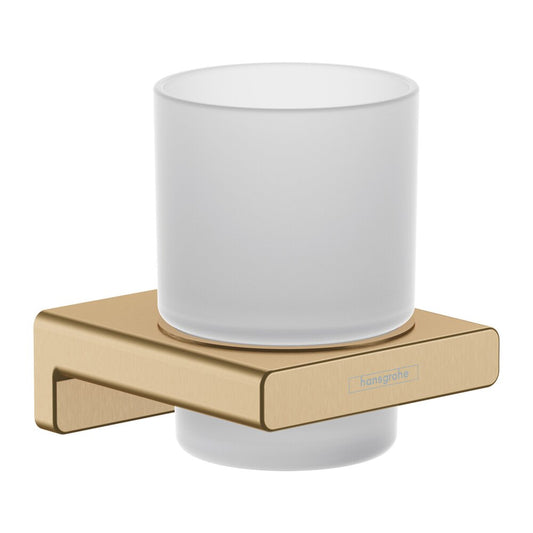 Hansgrohe AddStoris Toothbrush Holder Brushed Bronze