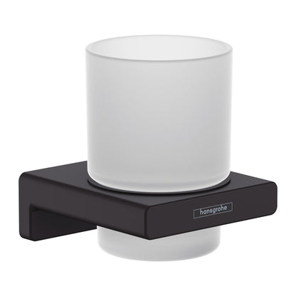 Hansgrohe AddStoris Matte Black Toothbrush Holder