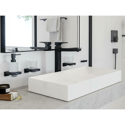 Hansgrohe AddStoris Matte Black Toothbrush Holder