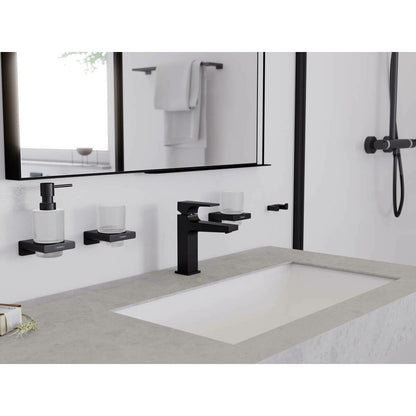 Hansgrohe AddStoris Matte Black Toothbrush Holder