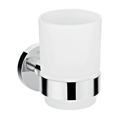 Държач за четки за зъби Hansgrohe Logis Universal бял - хром