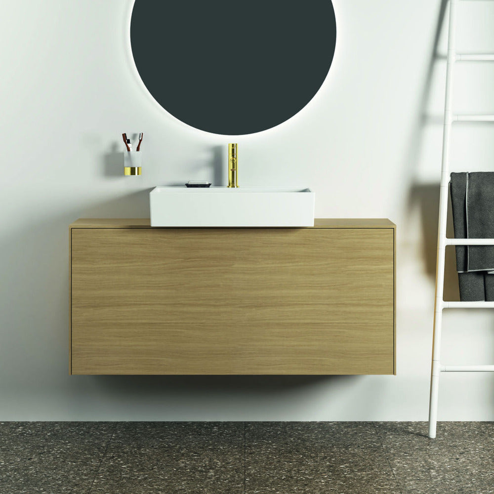 Стенен държач за четки за зъби Ideal Standard Atelier Conca кръгъл златен мат