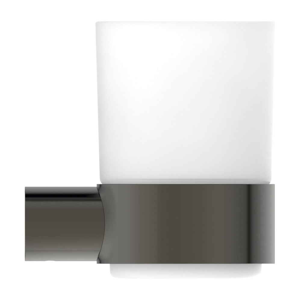 Стенен стойка за четки за зъби Ideal Standard Atelier Conca кръгла сиво Magnetic Grey