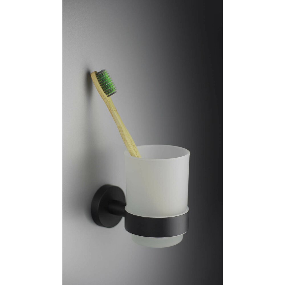 Deante Jasmin Black Toothbrush Holder