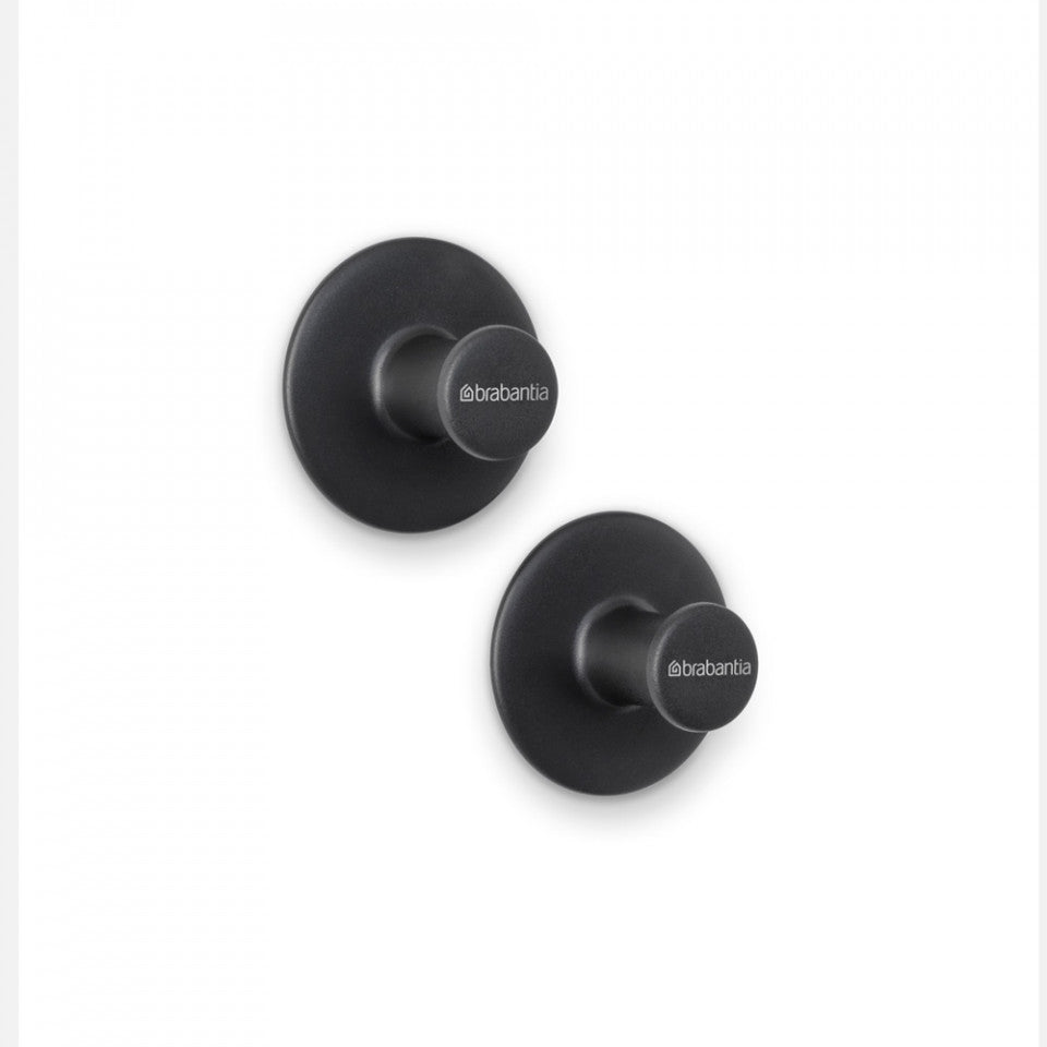 Държач за кърпи Brabantia, 2 броя, Тъмен Сив 1003485