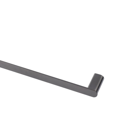 Държач за хавлии Balneo Qarx Gun Metal мат 60 cm