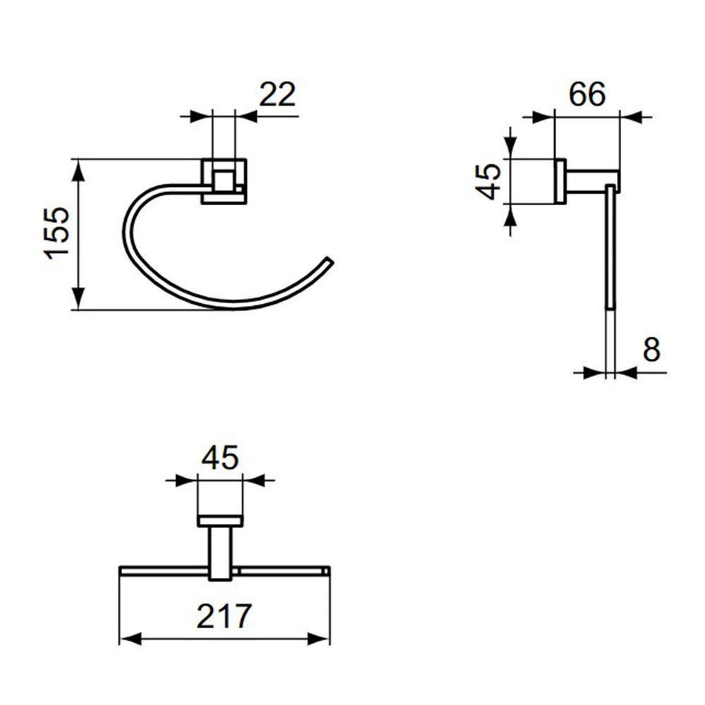 Държач за хавлии Ideal Standard IOM