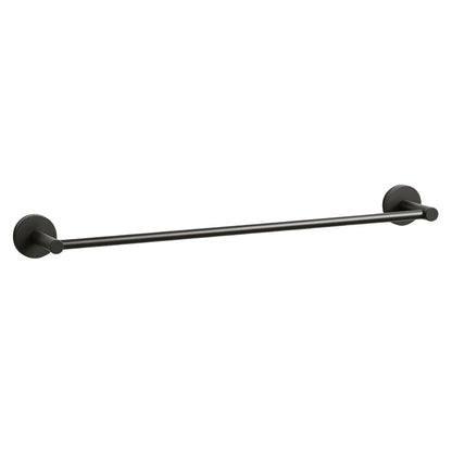 Държач за хавлии Balneo Qube Gun Metal мат 60 cm
