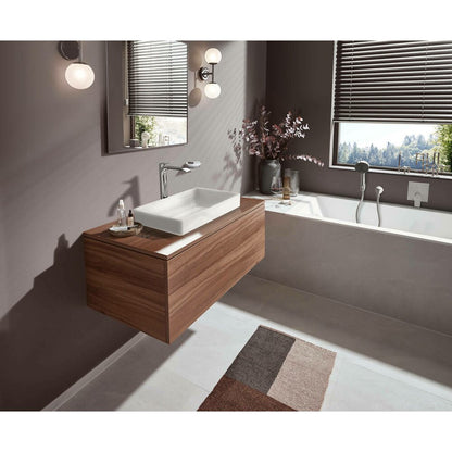 Hansgrohe AddStoris Chrome Soap Dispenser with Holder