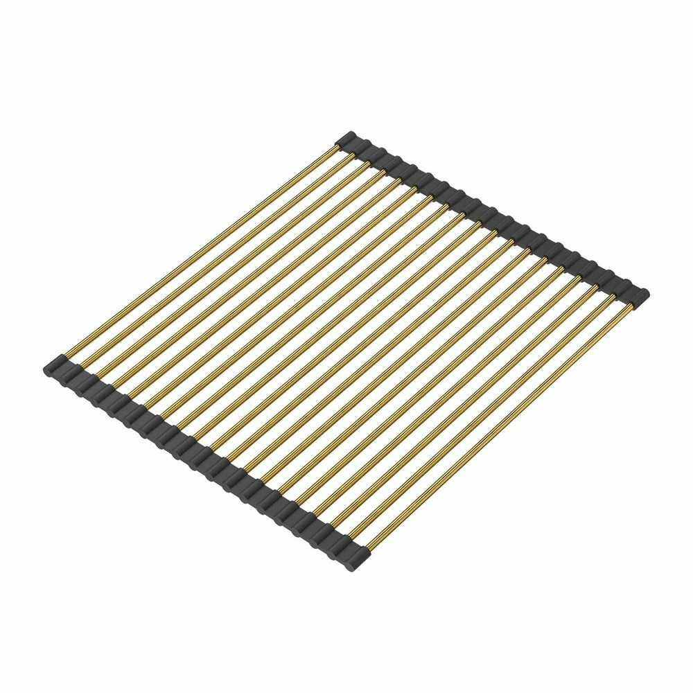Държач за съдове Quadron Unique Rollmata златно - черно 43x32 см