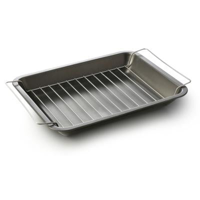 Тава за печене с решетка Fuoco Idee FITGLR38G, 38x31cm 310059