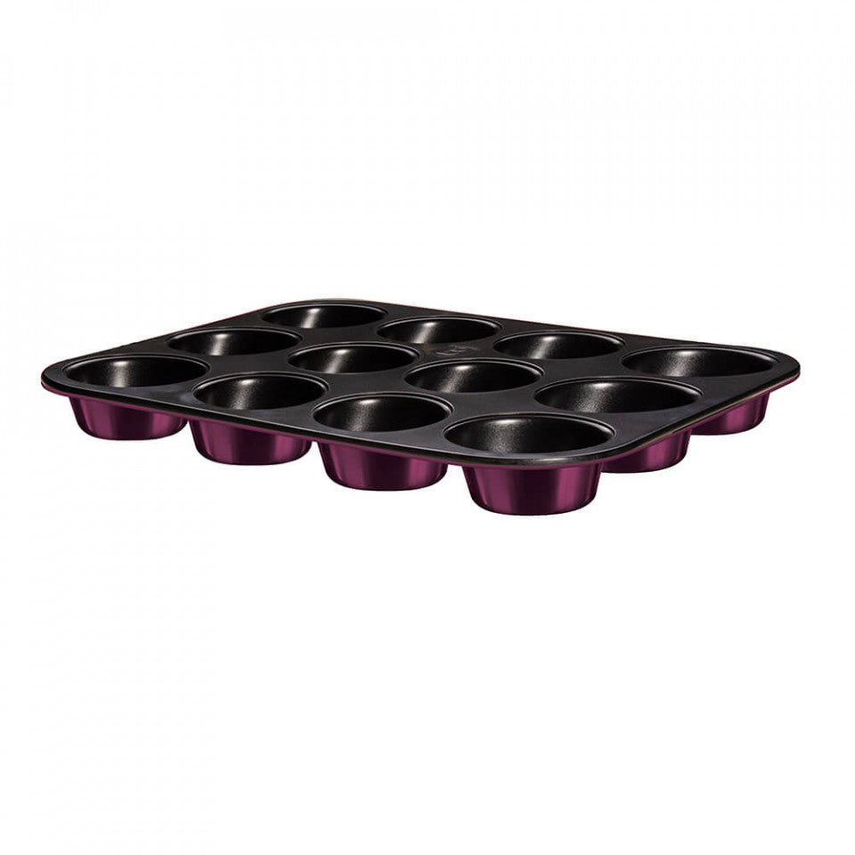 Тава за печене на 12 мъфина Purple Eclipse Collection BerlingerHaus BH 6800
