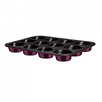 Тава за печене на 12 мъфина Purple Eclipse Collection BerlingerHaus BH 6800