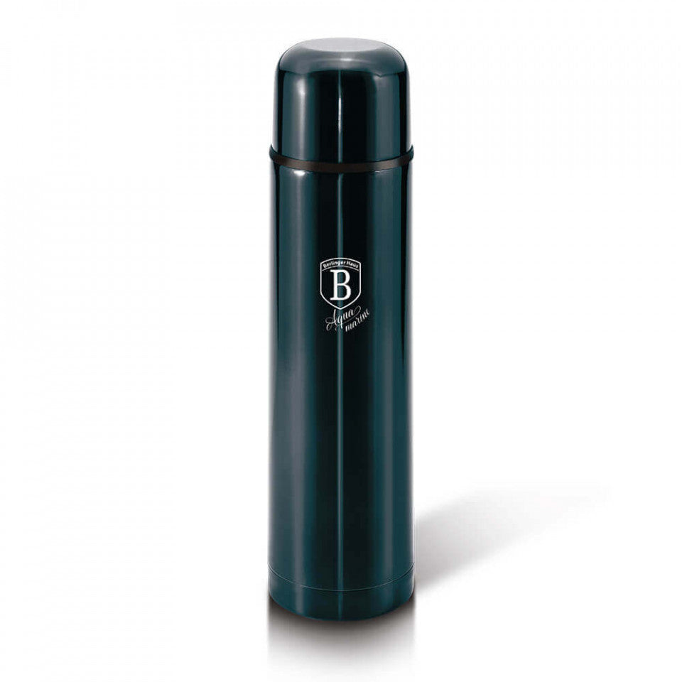 Термос 0.75 L Aquamarine Metallic Line Berlinger Haus BH 6377