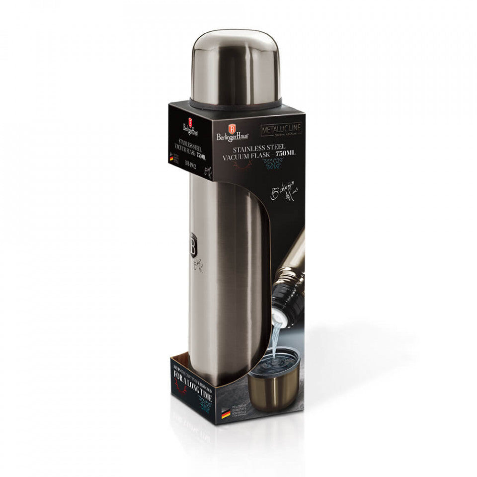 Термос 0.75 L Carbon Metallic Line Berlinger Haus BH 1942